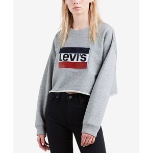 levi's cropped jumper